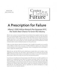 A Prescription for Failure