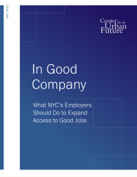 In Good Company: What NYC’s Employers Should Do to Expand Access to Good Jobs