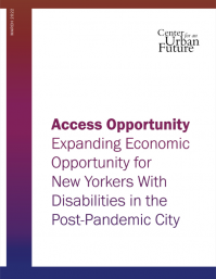 Access Opportunity: Expanding Economic Opportunity for New Yorkers With Disabilities
