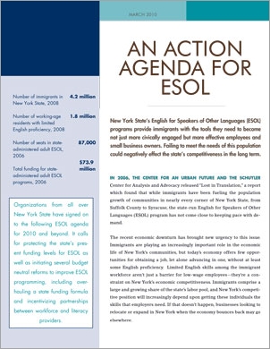 An Action Agenda for ESOL
