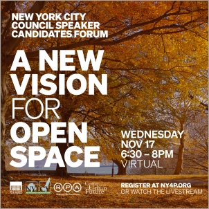 Speaker Candidates Forum: A New Vision for Open Space!